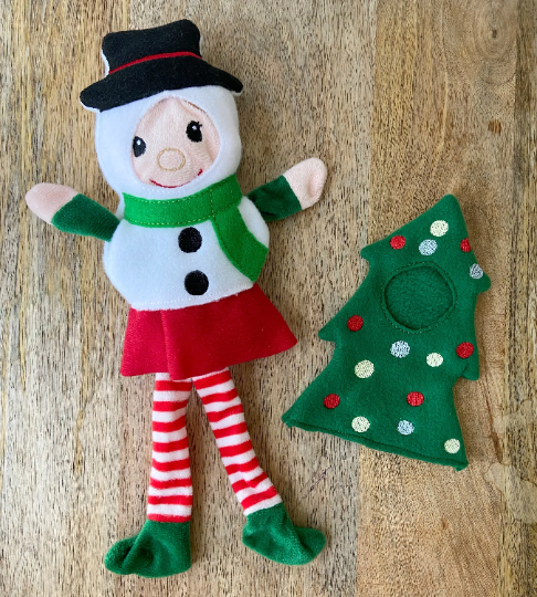 Elf Snowman and Christmas Tree Costumes