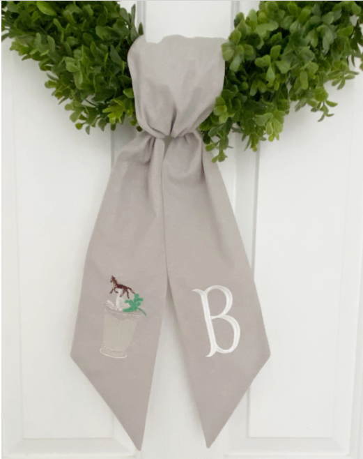 Kentucky Derby Wreath Sash