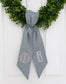 Baseball Wreath Sash