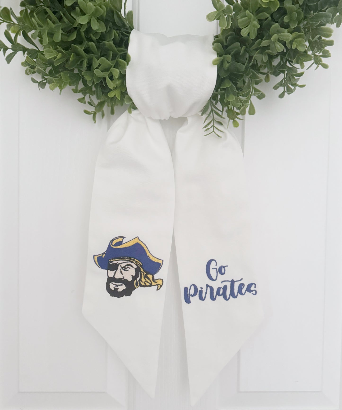 Fairhope Pirates Football Wreath Sash