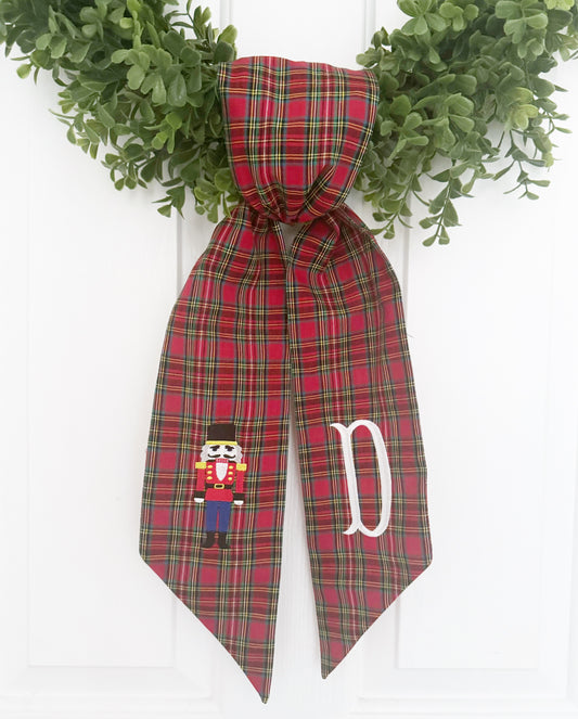 Nutcracker Wreath Sash